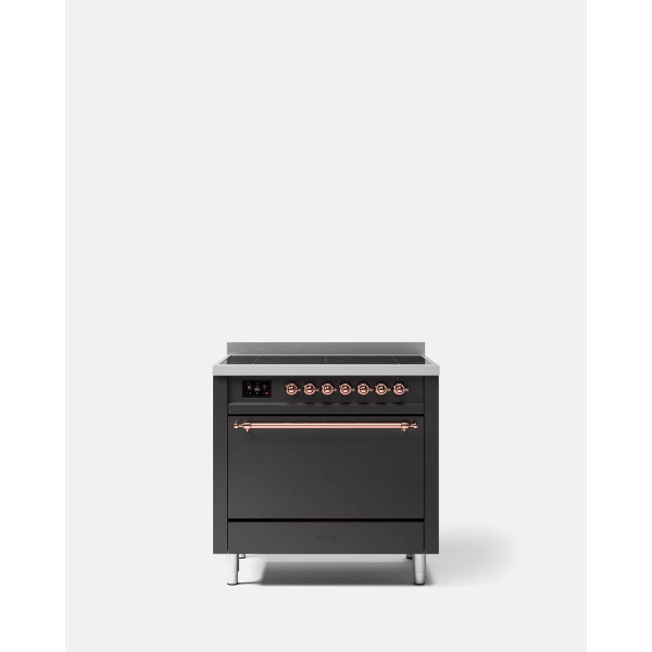 P36N - 36 inches enamelled steel single oven range cooker