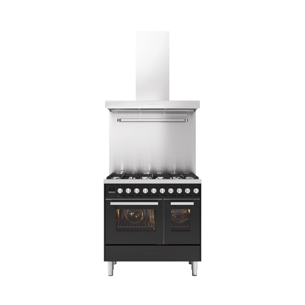 LD09 - 90 cm double oven range cooker