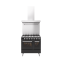 LD09 - 90 cm double oven range cooker