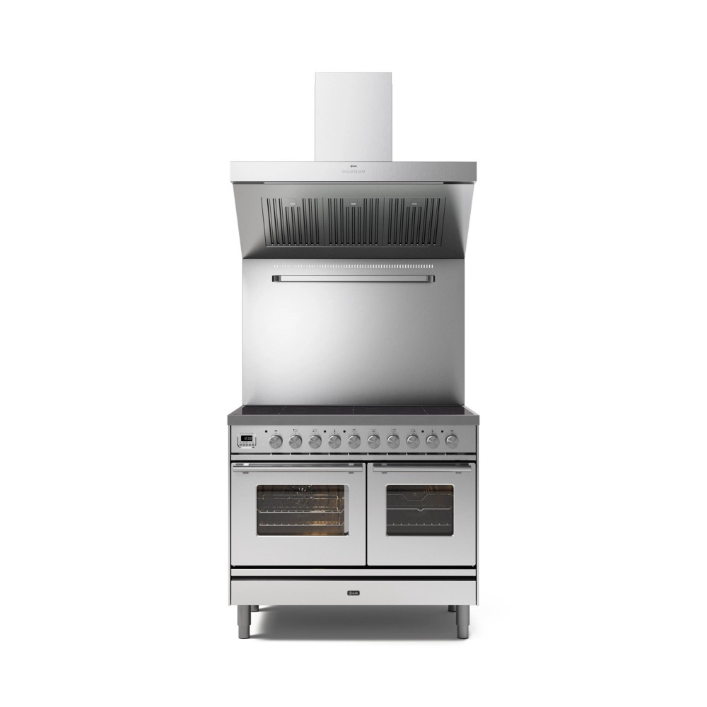 PD10W - 100 cm double oven range cooker