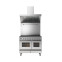 PD10W - 100 cm double oven range cooker