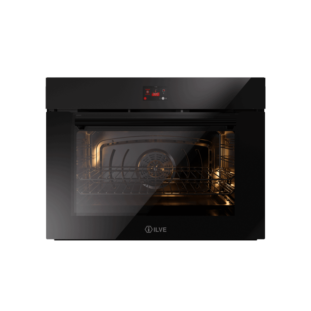 OV80STCT3 - 80 cm black glass TFT built-in oven