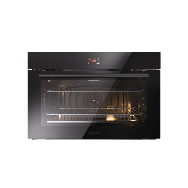 OV91STCT3 - 90 cm black glass TFT built-in oven