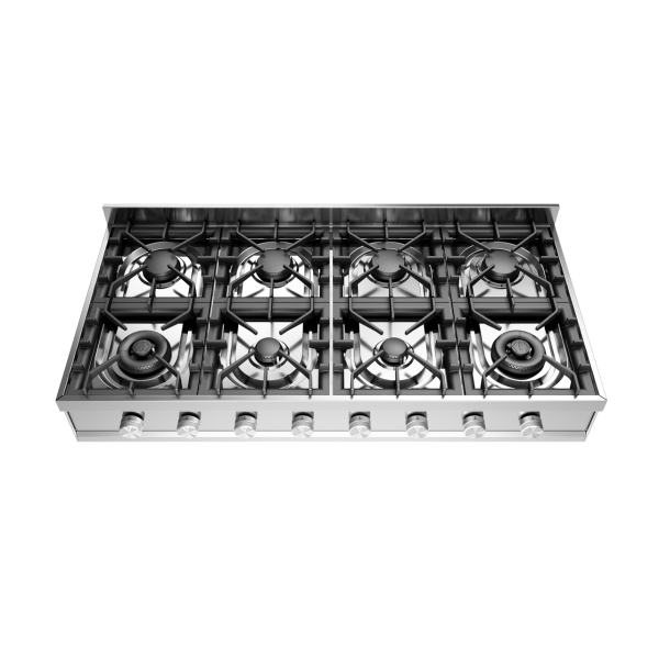 HCP1208D - 120 cm freestanding gas hob 8 burners - Dual