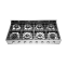 HCP1208D - 120 cm freestanding gas hob 8 burners - Dual