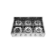 HCP906D - 90 cm freestanding gas hob 6 burners - Dual