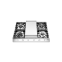 HCP965FD - 90 cm freestanding gas hob 4 burners and fry top - Dual