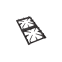 KGRFT002 - Pair of square pan supports