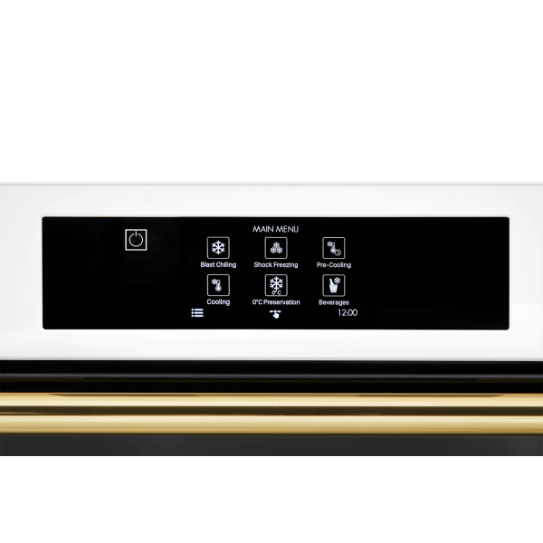 BC645SNTC - Enamelled steel built-in blast chiller